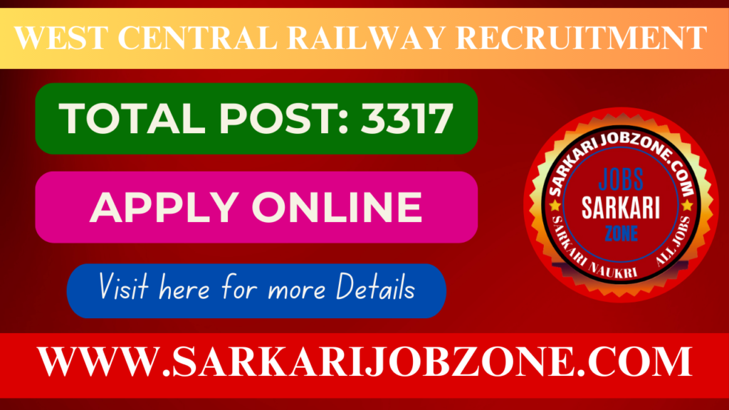 West Central Railway Recruitment 