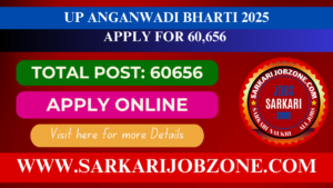 UP Anganwadi Bharti 2025